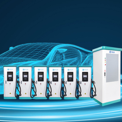 480KW commerciële EV-oplader, 1 stekkers 8 OCPP DC snellaadstations