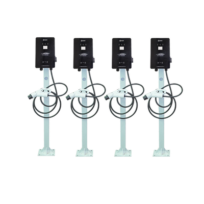 Eenfase AC EV-oplader 10KW CCS1 Wandgemonteerde hendel 2 voor elektrisch voertuig