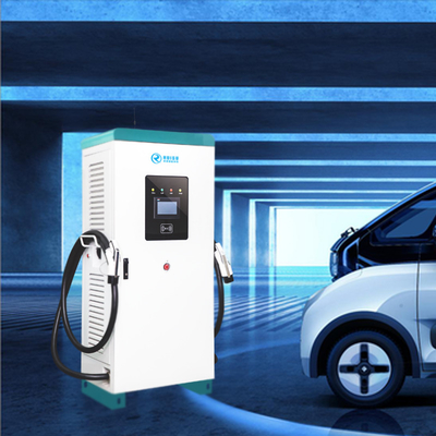 Natuurlijke koeling 60kw EV-oplader, oplaadpunt voor buitenauto's CCS1 CCS2