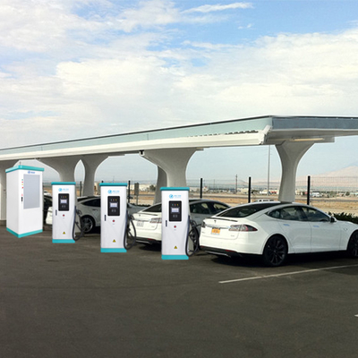 480kW openbare oplaadpunten voor elektrische auto's buiten Ip54 waterdicht