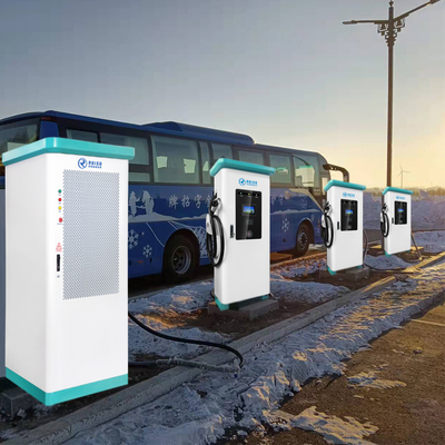 Vloeistofkoeling Openlucht Elektrisch voertuig Opladen Station Gespleten Type 720kw 600kw