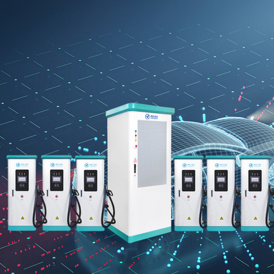 Commerciële EV Split Charger Level 3 OCPP 1.6J 360KW 1 Stekkers 6 CE-gecertificeerd