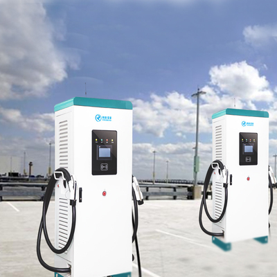 Elektrisch voertuig 60kw EV Lader Geïntegreerd AC DC CCS Chademo Type 2