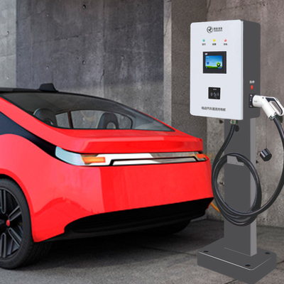 Wandgemonteerde DC 40kw EV-lader Metaalmateriaal met enkel pistool