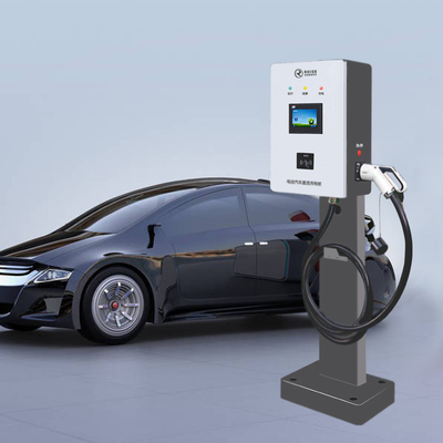 Rapid DC Fast 40kw EV Charger Wall Mount RFID 3-fase met dubbele connector OCPP