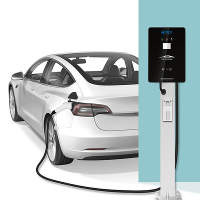 Niveau 2 AC elektrische autolader 7kw 32a met OLCD-scherm