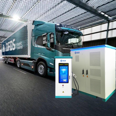 1200KW EV Commerciële Elektrische Autolader Vloeistof Gekoeld voor Zware Vrachtwagens ODM OEM