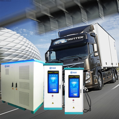 Heavy Duty Truck EV Split Charger Met Chademo CCS GB/T Plug Ip54 Waterdicht
