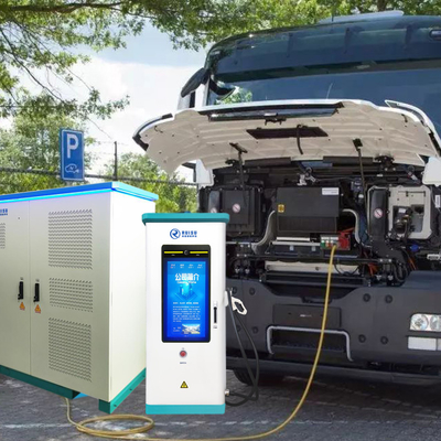 1,2 MW DC Oplaadpunten voor elektrische voertuigen Vloeistofgekoeld 66 Hz