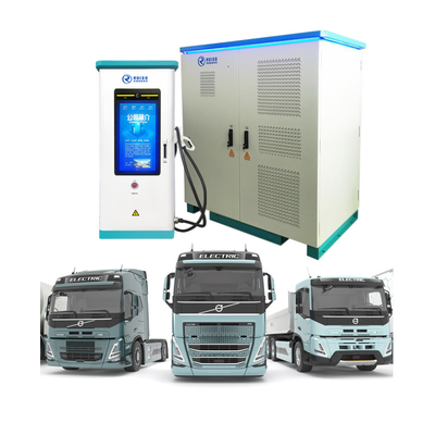 1200KW EV gespleten oplader, intelligente DC-laadstapel Vloeibare koeling Ip54 waterdicht